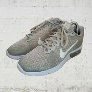 Nike Air Max Sequent 2 sneakers women's 8.5 Pale Grey